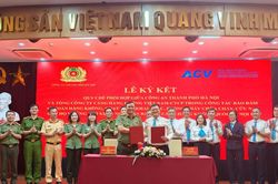 Công an thành phố Hà Nội và Tổng công ty Cảng hàng không Việt Nam ký kết quy chế phối hợp