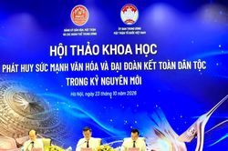Ph&aacute;t huy sức mạnh văn h&oacute;a v&agrave; đại đo&agrave;n kết to&agrave;n d&acirc;n tộc trong kỷ nguy&ecirc;n mới