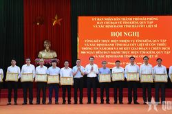TP Hải Ph&ograve;ng: Ho&agrave;n th&agrave;nh tốt nhiệm vụ t&igrave;m kiếm, quy tập v&agrave; x&aacute;c định danh t&iacute;nh h&agrave;i cốt liệt sĩ năm 2026