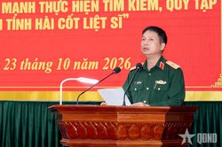 Ban Chỉ đạo 515 tỉnh Th&aacute;i Nguy&ecirc;n tổng kết c&ocirc;ng t&aacute;c t&igrave;m kiếm, quy tập v&agrave; x&aacute;c định danh t&iacute;nh h&agrave;i cốt liệt sĩ