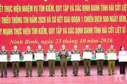 Ninh B&igrave;nh: Nhiều giải ph&aacute;p đẩy mạnh t&igrave;m kiếm, quy tập h&agrave;i cốt liệt sĩ