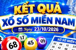 Kết quả xổ số miền Nam h&ocirc;m nay ng&agrave;y 23/10/2026