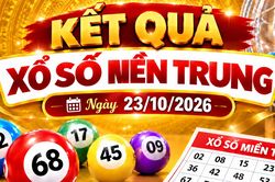 Kết quả xổ số miền Trung h&ocirc;m nay ng&agrave;y 23/10/2026