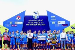 Th&aacute;i Nguy&ecirc;n vượt H&agrave; Nội I, gi&agrave;nh &aacute; qu&acirc;n giải b&oacute;ng đ&aacute; nữ VĐQG 2026