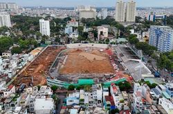 TP Hồ Ch&iacute; Minh t&igrave;m manh mối về mộ liệt sĩ tập thể tại s&acirc;n vận động Thống Nhất