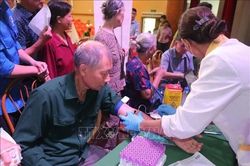 Phối hợp chặt chẽ, an to&agrave;n trong thu nhận mẫu ADN th&acirc;n nh&acirc;n liệt sĩ ​