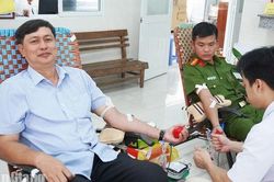 Ph&uacute; An tiếp nhận 333 đơn vị m&aacute;u