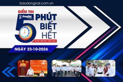 Điểm tin '5 phút biết hết' sáng 23-10: Chăm lo xây dựng Đảng vững mạnh từ từng chi bộ
