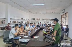 Ph&ograve;ng Cảnh s&aacute;t PCCC v&agrave; CNCH C&ocirc;ng an th&agrave;nh phố Đồng Nai tổ chức tuy&ecirc;n truyền, huấn luyện v&agrave; thực tập phương &aacute;n chữa ch&aacute;y, cứu nạn, cứu hộ tại doanh nghiệp
