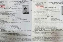 Khởi tố vụ &aacute;n, truy n&atilde; đặc biệt 4 phạm nh&acirc;n trốn trại