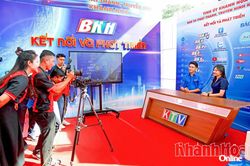 Ch&agrave;o mừng Ng&agrave;y hội C&ocirc;ng nghệ số tỉnh Kh&aacute;nh H&ograve;a năm 2026: Nhiều trải nghiệm th&uacute; vị tại kh&ocirc;ng gian b&aacute;o ch&iacute; số