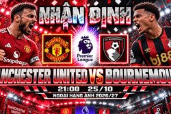 Nhận định b&oacute;ng đ&aacute; MU vs Bournemouth: Mbeumo g&aacute;nh hy vọng, Quỷ đỏ t&igrave;m lại chiến thắng tại Old Trafford