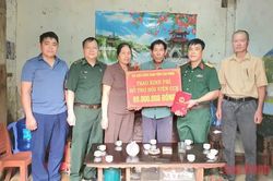 Hỗ trợ kinh phí xây dựng nhà ở mới cho cựu chiến binh hoàn cảnh khó khăn tại xã Hòa An