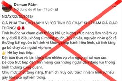 C&ocirc;ng an Đồng Th&aacute;p b&aacute;c th&ocirc;ng tin 'CSGT gặp nạn khi truy đuổi người vi phạm'