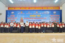 Hải đoàn 32 tổ chức Cuộc thi 'Em yêu biển, đảo quê hương' tại phường Tây Nha Trang