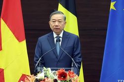 Tổng Bí thư, Chủ tịch nước Tô Lâm phát biểu chính sách tại Viện Quan hệ quốc tế Hoàng gia Egmont, Vương quốc Bỉ