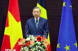 Tổng B&iacute; thư, Chủ tịch nước: Tự chủ chiến lược l&agrave; điểm hội tụ giữa Việt Nam v&agrave; EU