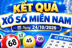 Kết quả xổ số miền Nam hôm nay ngày 24/10/2026