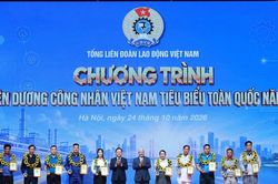 Lần đầu tuy&ecirc;n dương 10 c&ocirc;ng nh&acirc;n Việt Nam ti&ecirc;u biểu to&agrave;n quốc năm 2026