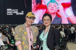 Diễn vi&ecirc;n 'Trại Bu&ocirc;n Người' c&ugrave;ng Đ&agrave;m Thu Trang g&acirc;y ch&uacute; &yacute; tại concert BIGBANG