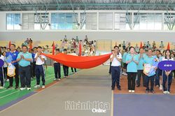 Hội thao Khối thi đua c&aacute;c cơ quan tham mưu, tổng hợp tỉnh Kh&aacute;nh H&ograve;a năm 2026: Sở Nội vụ gi&agrave;nh giải nhất to&agrave;n đo&agrave;n