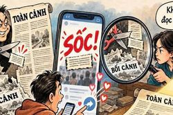 Ng&ograve;i b&uacute;t v&agrave; con mắt người đọc trước thủ đoạn 'lấy hiện tượng thay bản chất'