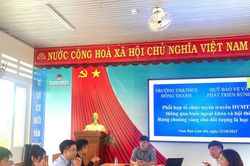 Hiện đại ho&aacute; phương thức l&atilde;nh đạo của Đảng từ chi bộ cơ sở: Thực tiễn tinh gọn bộ m&aacute;y, chuyển đổi số v&agrave; dấu ấn người thủ lĩnh trẻ tại Trường TH&THCS Đ&ocirc;ng Thanh