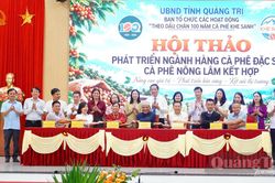 Hội thảo ph&aacute;t triển ng&agrave;nh h&agrave;ng c&agrave; ph&ecirc; đặc sản, c&agrave; ph&ecirc; n&ocirc;ng l&acirc;m kết hợp
