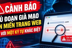 C&ocirc;ng an H&agrave; Nội cảnh b&aacute;o thủ đoạn giả mạo t&ecirc;n miền trang web chỉ với một k&yacute; tự kh&aacute;c biệt