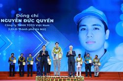 Lần đầu ti&ecirc;n tuy&ecirc;n dương 10 c&ocirc;ng nh&acirc;n Việt Nam ti&ecirc;u biểu