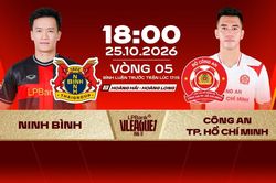 Nhận định trận đấu Ninh B&igrave;nh vs CA TP.HCM, 18h00 ng&agrave;y 25.10: Kh&ocirc;ng dễ đ&ograve;i lại ng&ocirc;i đầu