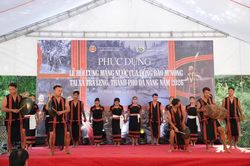Phục dựng Lễ c&uacute;ng m&aacute;ng nước của đồng b&agrave;o M'N&ocirc;ng