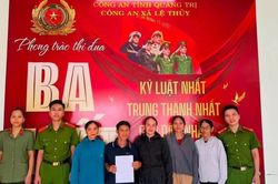 Quảng Trị: C&ocirc;ng an x&atilde; Lệ Thủy gi&uacute;p t&igrave;m người đ&agrave;n &ocirc;ng thất lạc 21 năm đo&agrave;n tụ c&ugrave;ng gia đ&igrave;nh