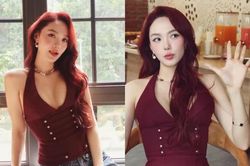 [GALLERY] Minh Hằng được khen 'g&aacute;i một con tr&ocirc;ng m&ograve;n con mắt' ở tuổi 39