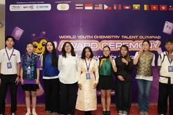 Trao thưởng cho 225 học sinh tại Olympic T&agrave;i năng H&oacute;a học trẻ thế giới