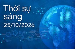 Thời sự s&aacute;ng 25/10: Bắt giữ phạm nh&acirc;n trốn Trại giam A2