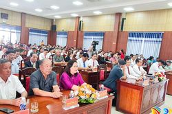 Gặp mặt kỷ niệm 77 năm th&agrave;nh lập Đảng bộ huyện Tr&agrave; My