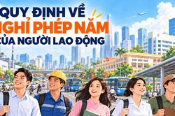 [Infographic] - Quy định về nghỉ ph&eacute;p năm của người lao động