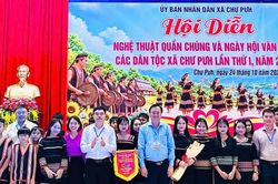 Chư Pưh tổ chức hội diễn nghệ thuật v&agrave; ng&agrave;y hội văn h&oacute;a c&aacute;c d&acirc;n tộc