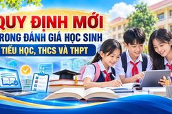 Quy định mới trong đ&aacute;nh gi&aacute; học sinh tiểu học, THCS v&agrave; THPT