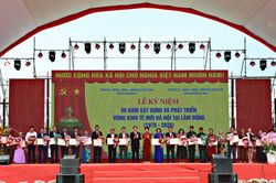 Lễ Kỷ niệm 50 năm x&acirc;y dựng v&agrave; ph&aacute;t triển V&ugrave;ng kinh tế mới H&agrave; Nội tại L&acirc;m Đồng (1976 - 2026)