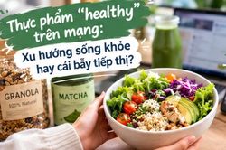 Thực phẩm 'healthy' tr&ecirc;n mạng: Xu hướng sống khỏe hay c&aacute;i bẫy tiếp thị?