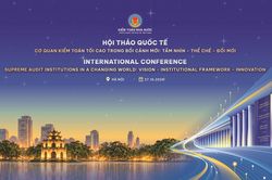 Hội thảo quốc tế 'C&aacute;c cơ quan Kiểm to&aacute;n tối cao trong bối cảnh mới: Tầm nh&igrave;n, Thể chế v&agrave; Đổi mới' sẽ khai mạc ng&agrave;y 27/10/2026
