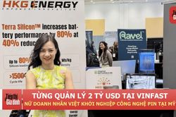 Từng quản l&yacute; 2 tỷ USD tại VinFast, nữ doanh nh&acirc;n Việt chuyển hướng sang c&ocirc;ng nghệ pin tại Mỹ