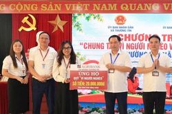 Thiết thực hưởng ứng Th&aacute;ng cao điểm 'V&igrave; người ngh&egrave;o'