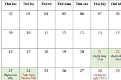 Th&ocirc;ng tin ch&iacute;nh thức về lịch nghỉ Ng&agrave;y Văn h&oacute;a Việt Nam v&agrave; Tết Dương lịch 2027: Nghỉ 4 ng&agrave;y