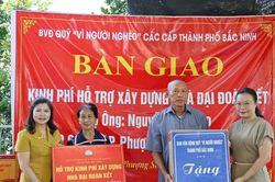 V&igrave; người ngh&egrave;o, dựng x&acirc;y những m&aacute;i ấm đại đo&agrave;n kết