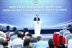 Hội thảo khoa học quốc gia 'Đối ngoại to&agrave;n diện ở tầm cao mới'