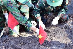 Đ&atilde; quy tập 842 h&agrave;i cốt liệt sĩ tại C&ocirc;ng vi&ecirc;n L&ecirc; Thị Ri&ecirc;ng
