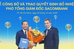 &Ocirc;ng Nguyễn Xu&acirc;n &Aacute;i Quốc l&agrave;m Ph&oacute; Tổng Gi&aacute;m đốc Sacombank